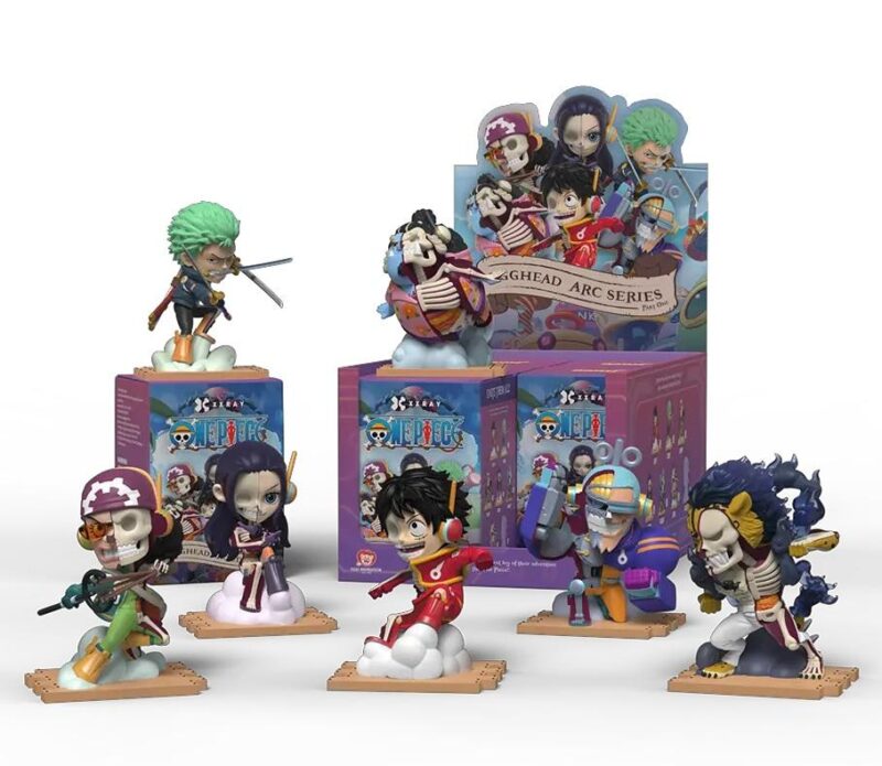 ONE PIECE - Egghead Arc Series Part 1 - XXRay (Display 6 Fig.)