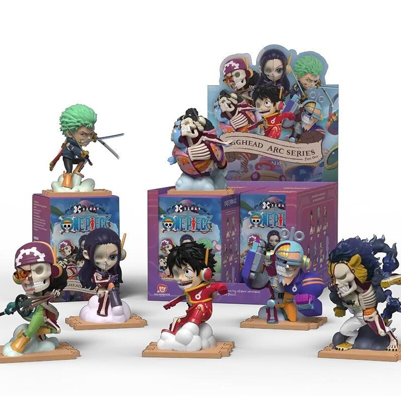 ONE PIECE - Egghead Arc Series Part 1 - XXRay (Display 6 Fig.)