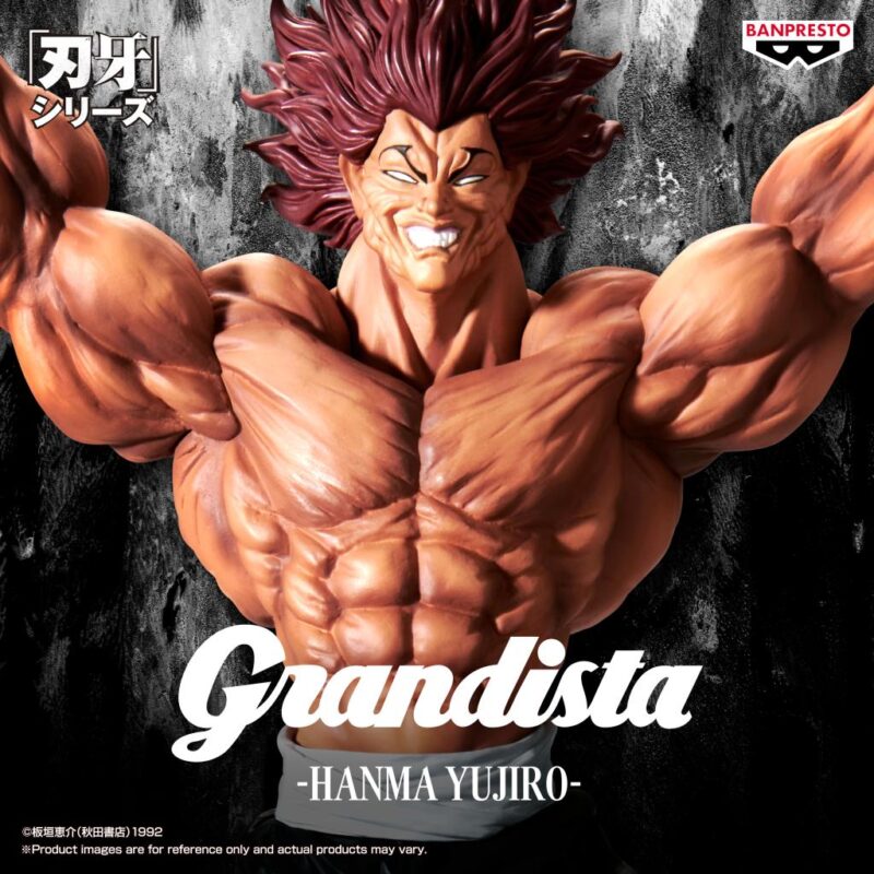 BAKI - Hanma Yujiro - Figurine Grandista 31cm – Image 5