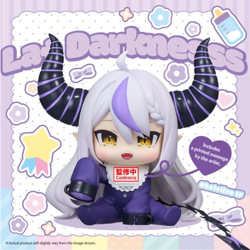 HOLOLIVE - LA + Darkness - Figurine Holobabies 13cm – Image 2