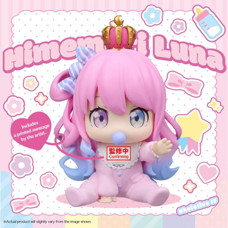 HOLOLIVE - Himemori Luna - Figurine Holobabies 13cm – Image 2