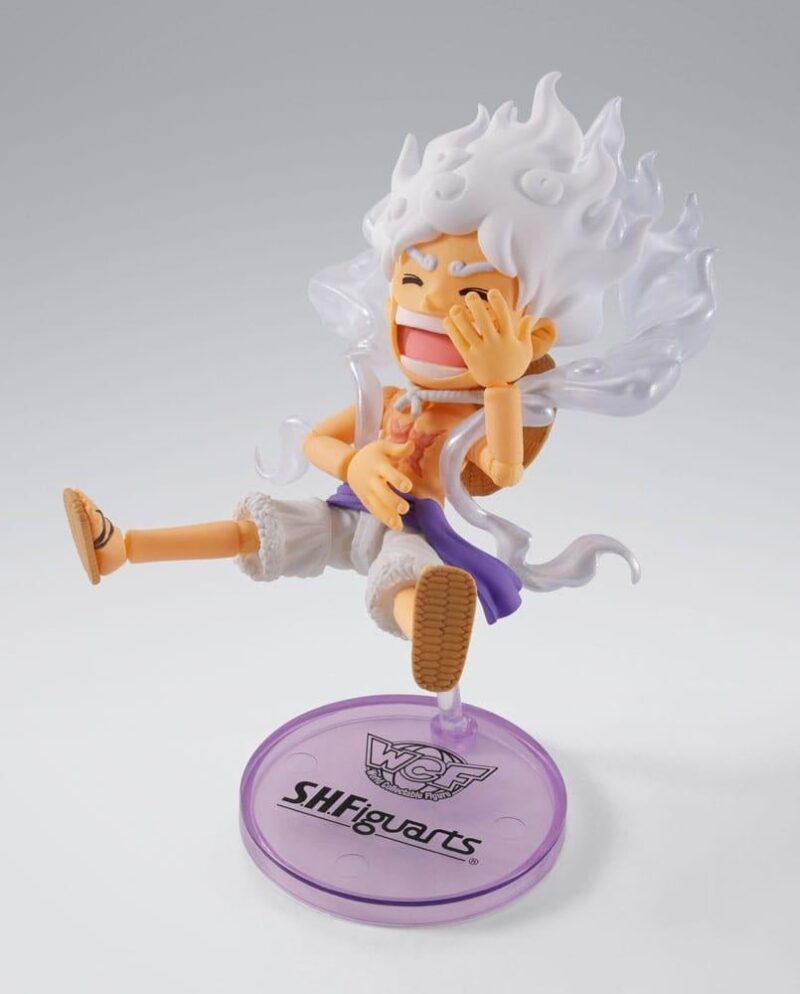 ONE PIECE - Luffy Gear 5 - Figurine WCF X S.H. Figuarts 8cm – Image 2