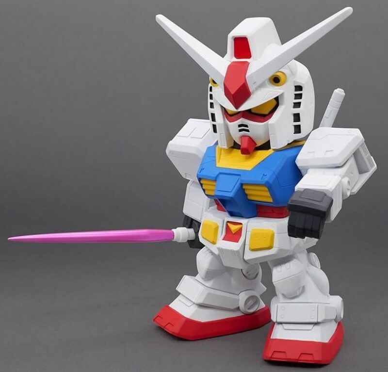 GUNDAM - RX-78-2 - Jumbo Sofbi Figure 22cm – Image 4