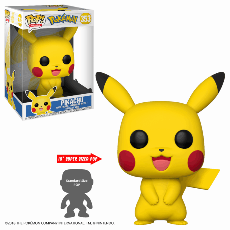 POKEMON - POP JUMBO 10" N° 353 - Pikachu