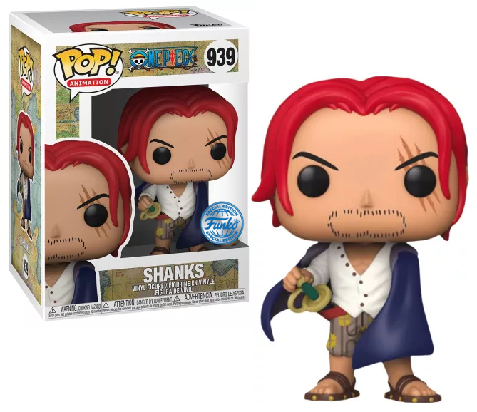 ONE PIECE - POP N° 939 - Shanks W/Chase - Special Edition