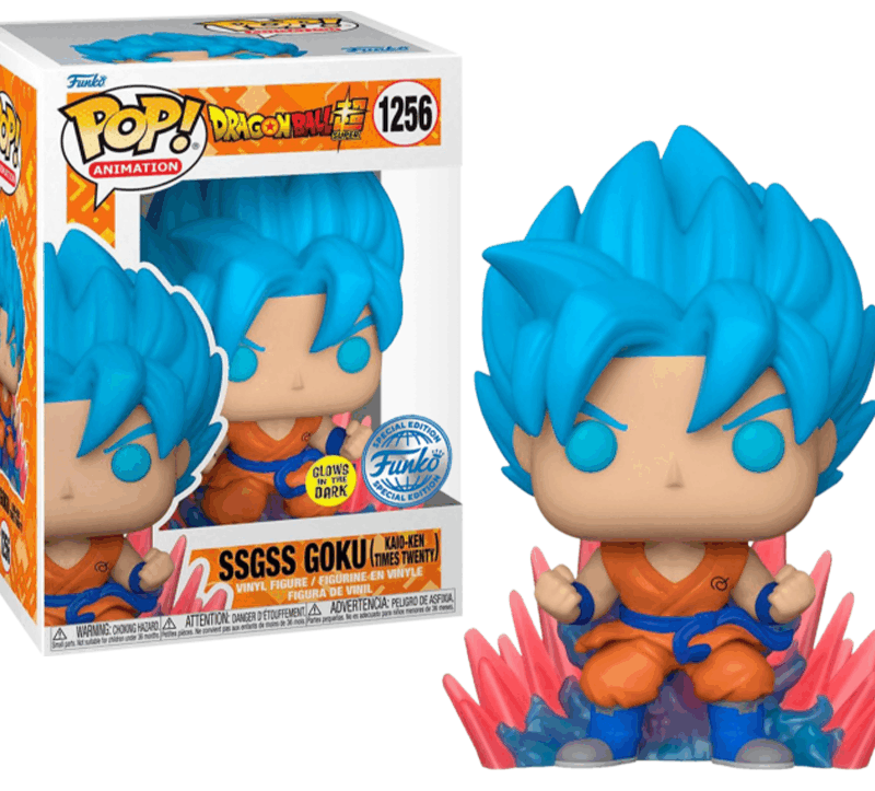 DRAGON BALL SUPER - POP Animation N° 1256 - SSGS Goku (Kaioken X20)
