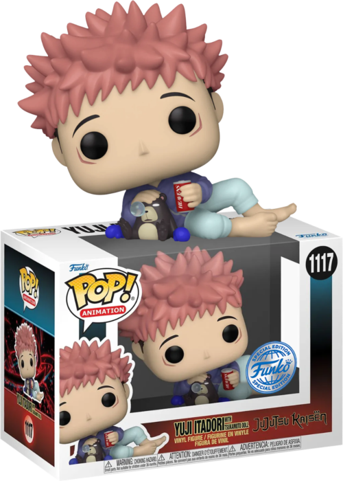 JUJUTSU KAISEN - POP N° 1117 - Yuji Itadori W/Tsukamoto Doll S.E.