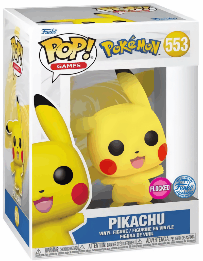 POKEMON - POP N° 553 - Pikachu Waving Flocked – Image 2