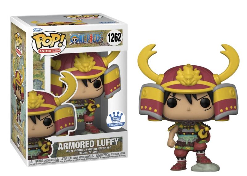 ONE PIECE - POP Animation N° 1262 - Armored Luffy avec chase