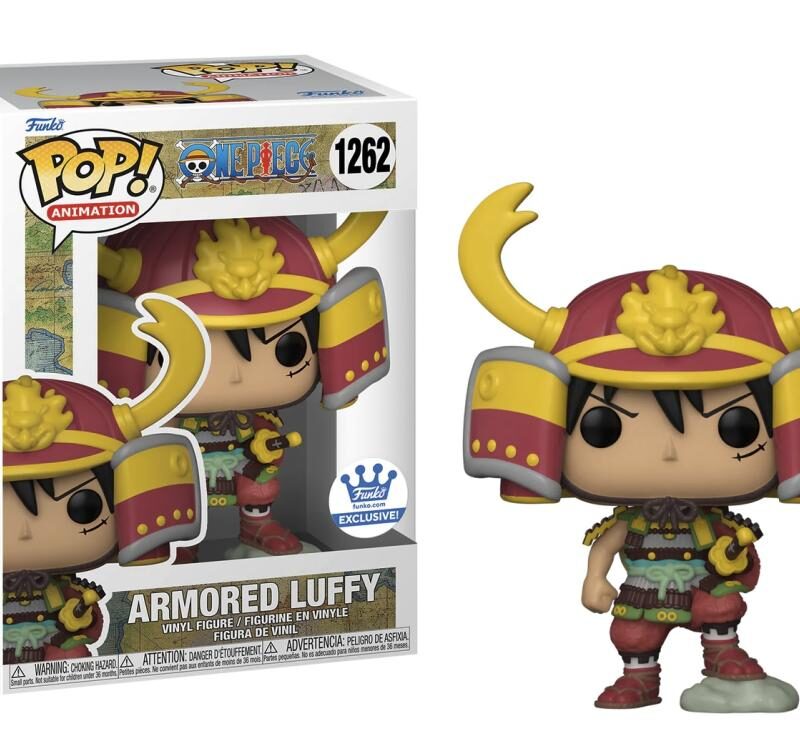 ONE PIECE - POP Animation N° 1262 - Armored Luffy avec chase