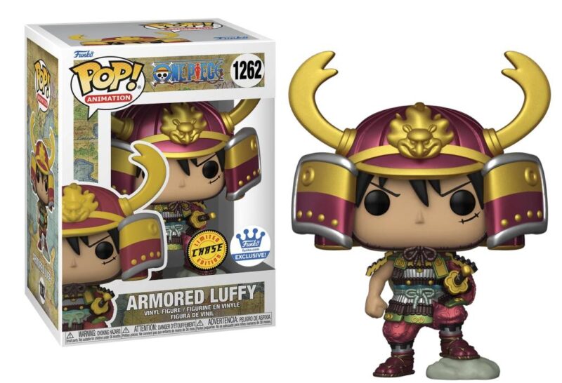 ONE PIECE - POP Animation N° 1262 - Armored Luffy avec chase – Image 2