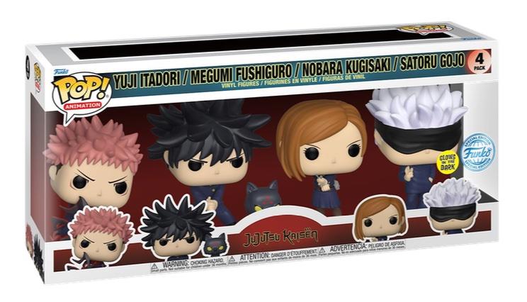 JUJUTSU KAISEN - POP - 4 PACK Sp. Edition