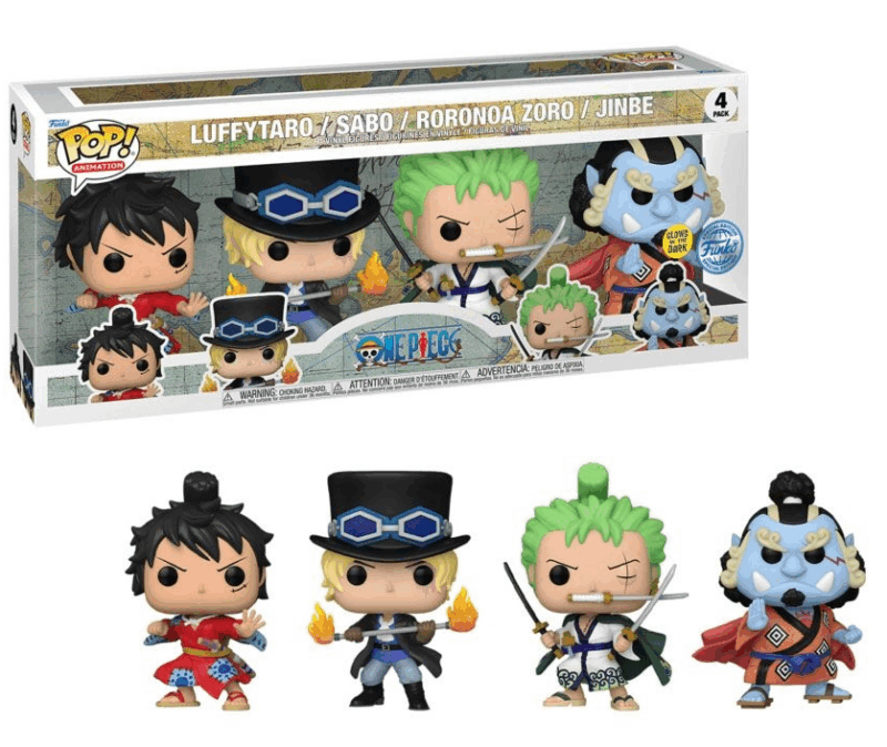 ONE PIECE - POP Animation N° 04 - S4 4pk (GW)