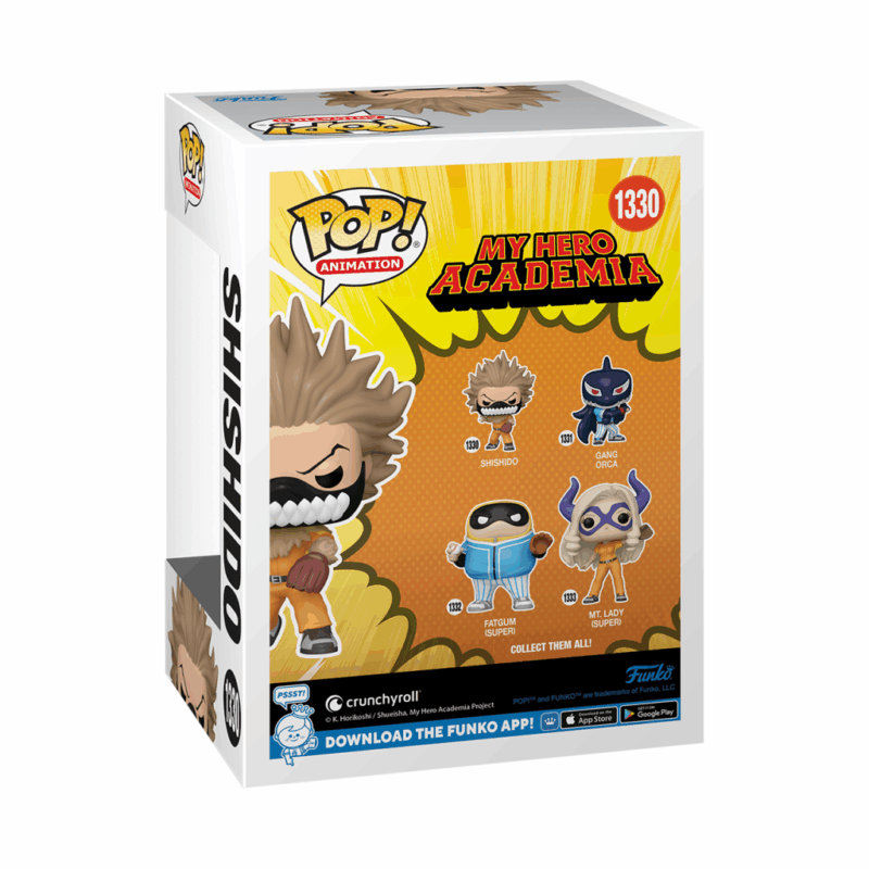 MY HERO ACADEMIA HLB - POP Animat. N°1330 -Captain Shishido (Baseball) – Image 4
