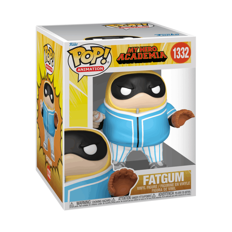 MY HERO ACADEMIA HLB - POP Super 6'' N° 1332 - Fatgum (Baseball) – Image 2