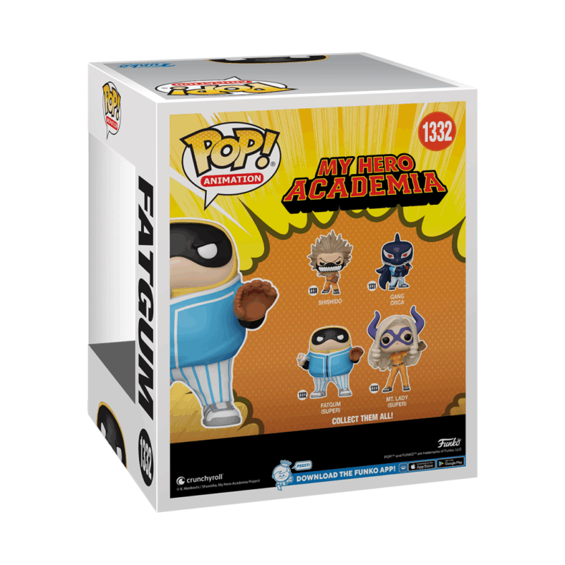 MY HERO ACADEMIA HLB - POP Super 6'' N° 1332 - Fatgum (Baseball) – Image 4