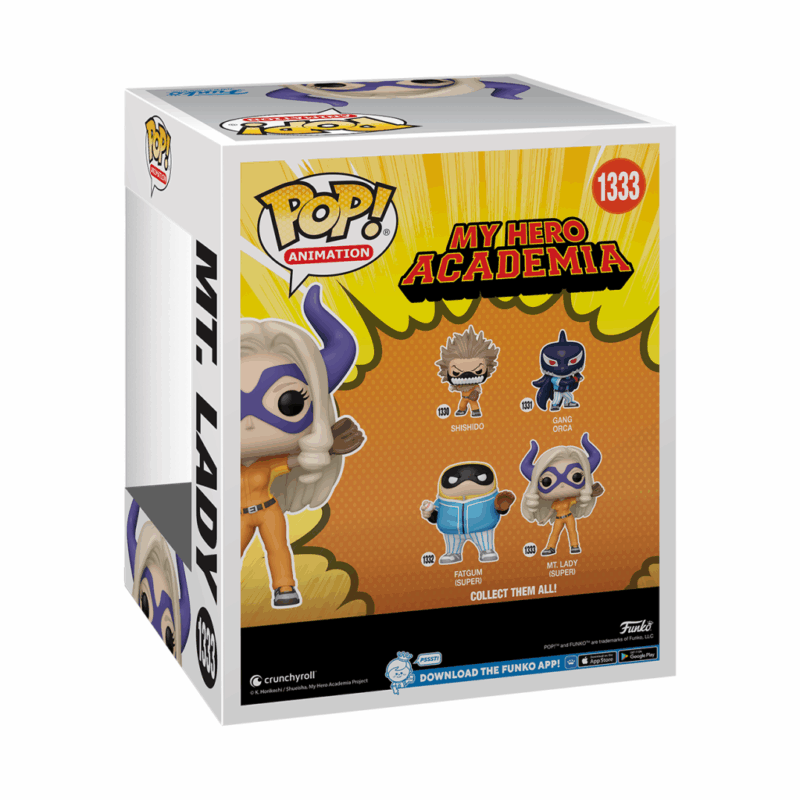 MY HERO ACADEMIA HLB - POP Super 6'' N° 1333 - Mt. Lady (Baseball) – Image 4