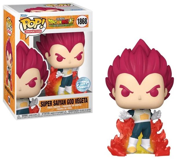 DBS BROLY - POP Animation N° 1868 - SSG Vegeta avec Chase (GW)