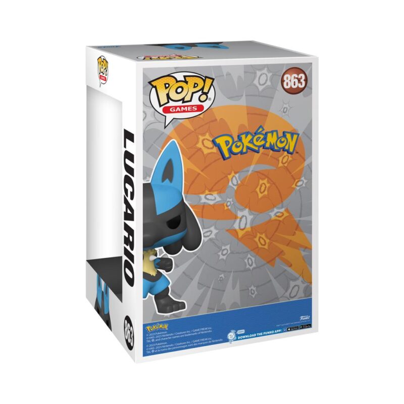 POKEMON - POP JUMBO 10'' N° 863 - Lucario – Image 3