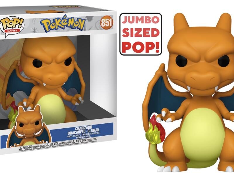 POKEMON - POP JUMBO 10'' N° 851 - Dracaufeu