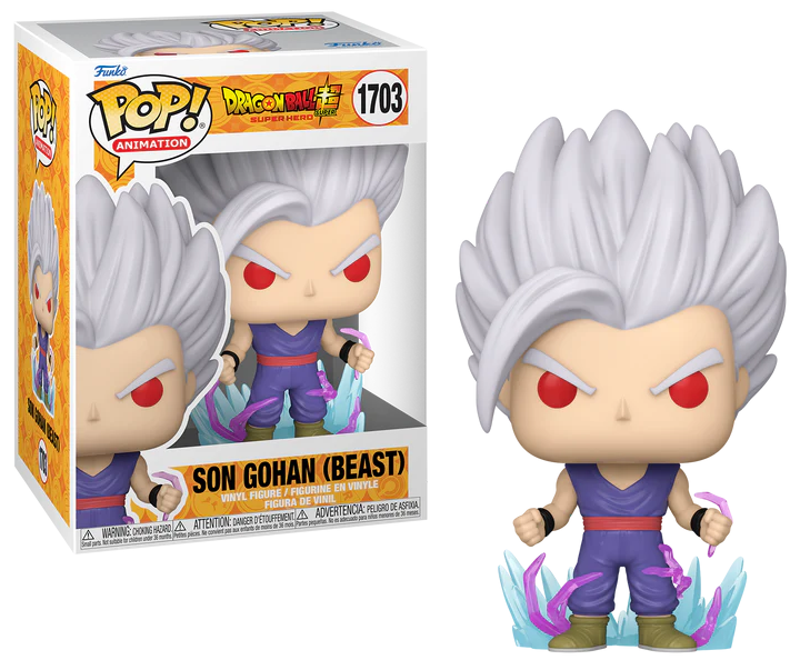 DBS SUPER HERO - POP Animation N° 1703 - Gohan Beast avec Chase (GITD)