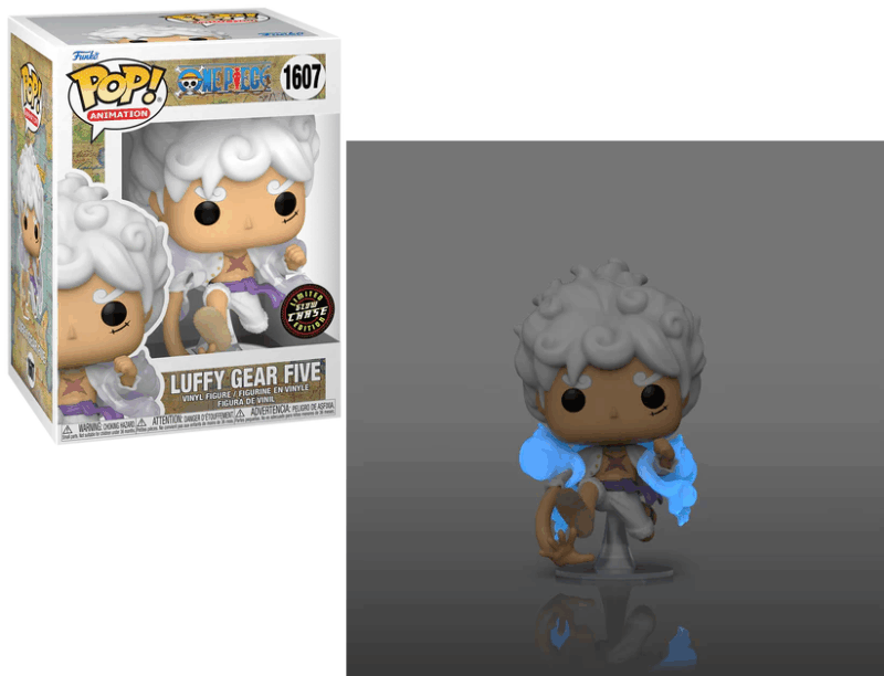 ONE PIECE - POP Animation N° 1607 - Luffy Gear 5 avec Chase – Image 2
