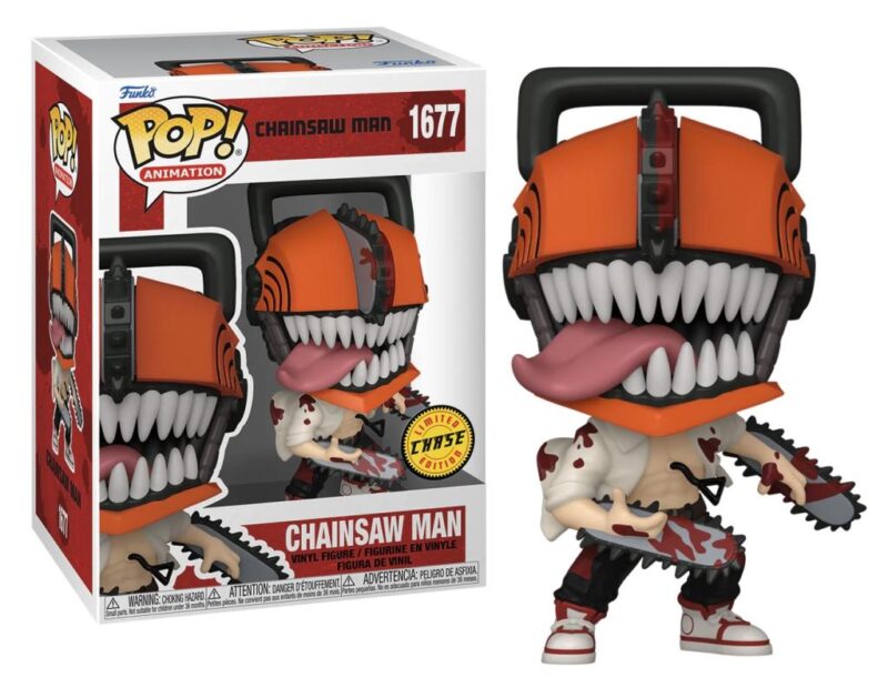 CHAINSAW MAN - POP Animation N° 1677 - Chainsaw Man avec Chase (BD) – Image 2