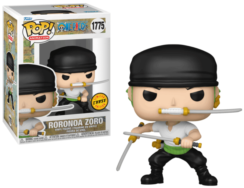 ONE PIECE - POP Animation N° 1775 - Zoro avec Chase – Image 2