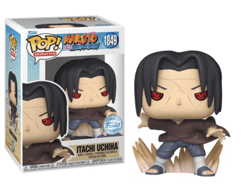 NARUTO SHIPPUDEN - POP Animation N° 1849 - Itachi Uchiwa avec Chase