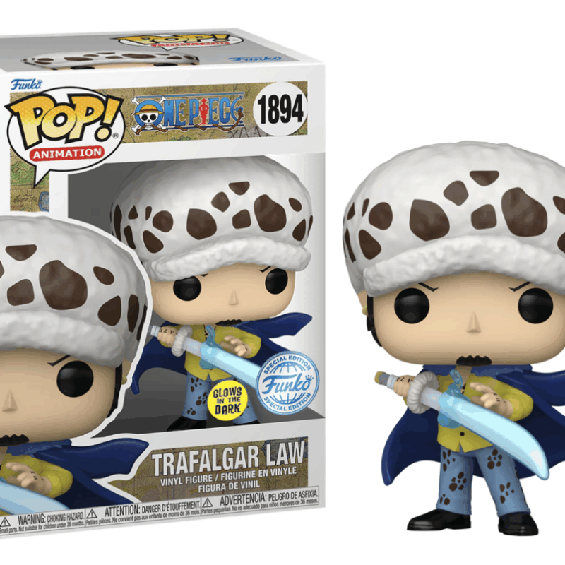 ONE PIECE - POP Animation N° 1894 - Law avec Blue Anesthesia (GitD)