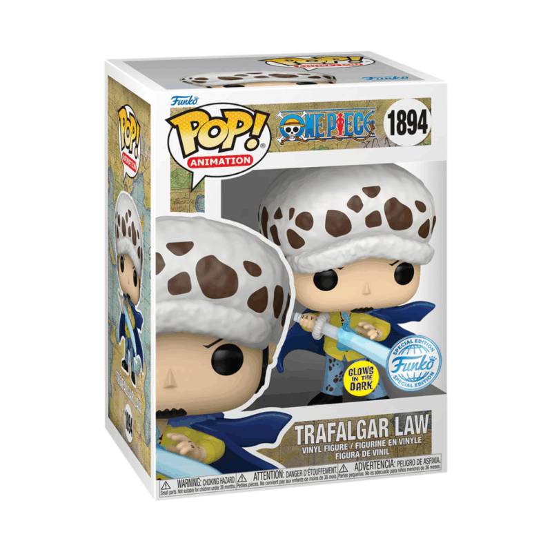 ONE PIECE - POP Animation N° 1894 - Law avec Blue Anesthesia (GitD) – Image 2