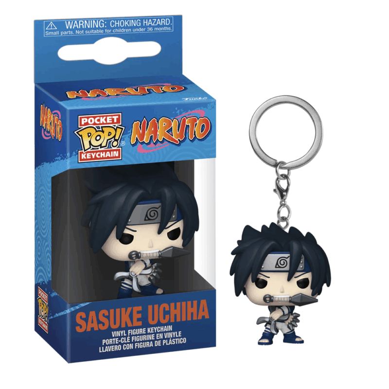 NARUTO CLASSIC - Pocket Pop Keychain - Sasuke Uchiha