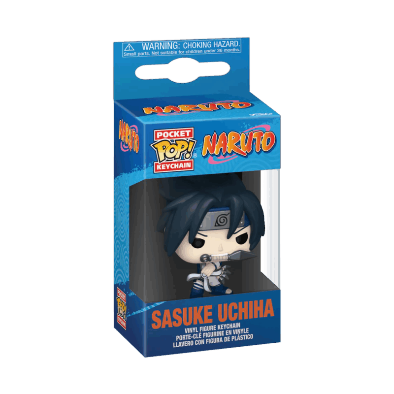 NARUTO CLASSIC - Pocket Pop Keychain - Sasuke Uchiha – Image 2