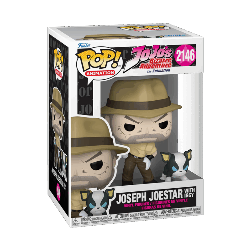 JOJO PART 3 - POP & Buddy N° 2146 - Joseph Joestar & Iggy – Image 2