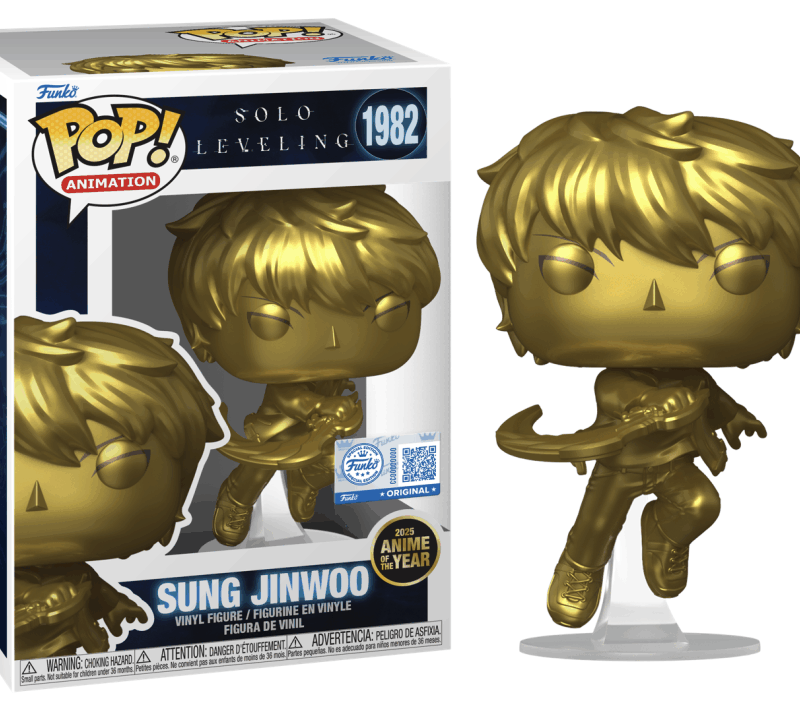 SOLO LEVELING - POP N° 1982 - Sung Jinwoo(Anime Of The Year) With Case