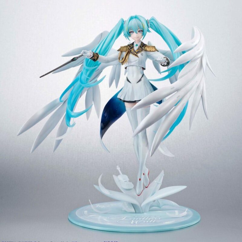 GUNDAM X HATSUNE MIKU - Lucra Miku x Wing Gundam Zero - Statuette 27cm