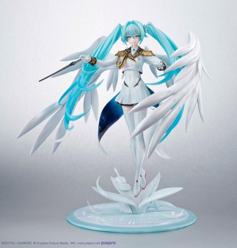 GUNDAM X HATSUNE MIKU - Lucra Miku x Wing Gundam Zero - Statuette 27cm