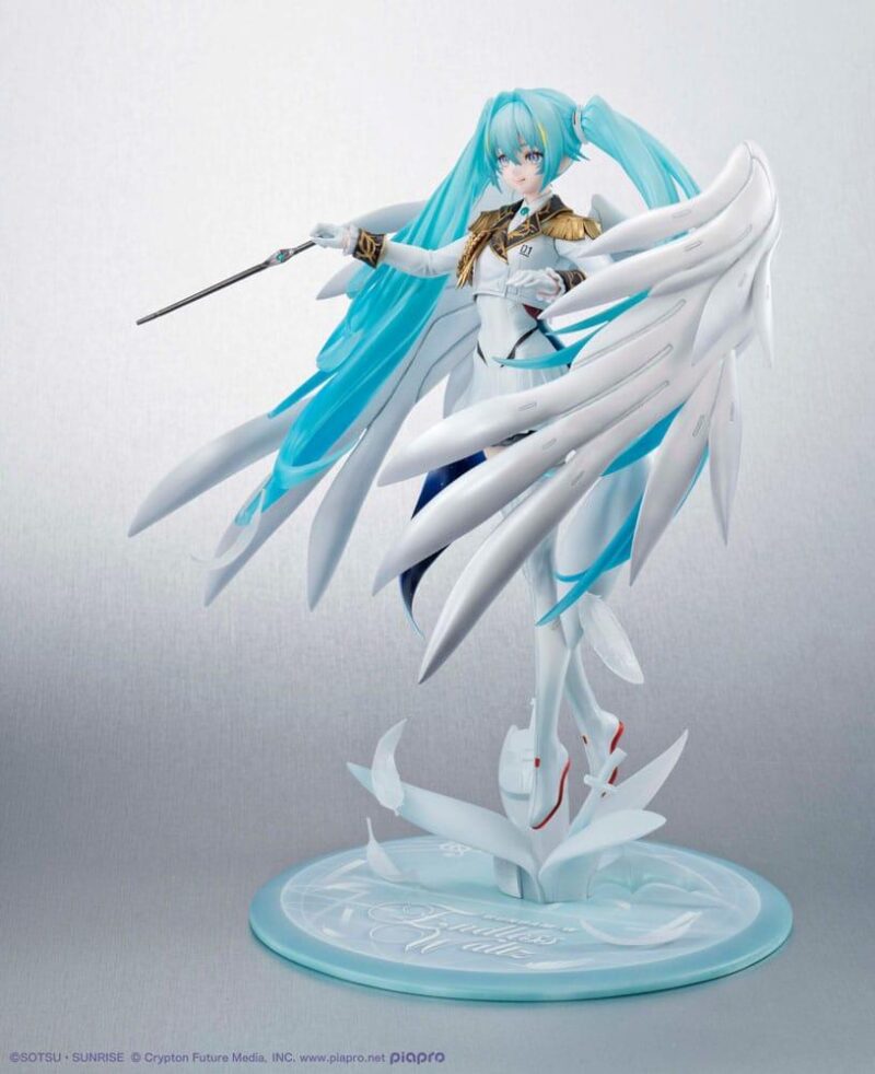 GUNDAM X HATSUNE MIKU - Lucra Miku x Wing Gundam Zero - Statuette 27cm – Image 2