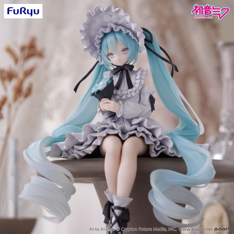 HATSUNE MIKU - Vintage Doll Style - Statuette Noodle Stopper 15cm – Image 3