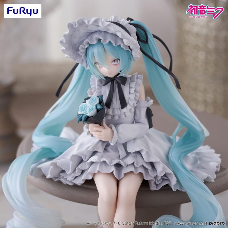 HATSUNE MIKU - Vintage Doll Style - Statuette Noodle Stopper 15cm – Image 4