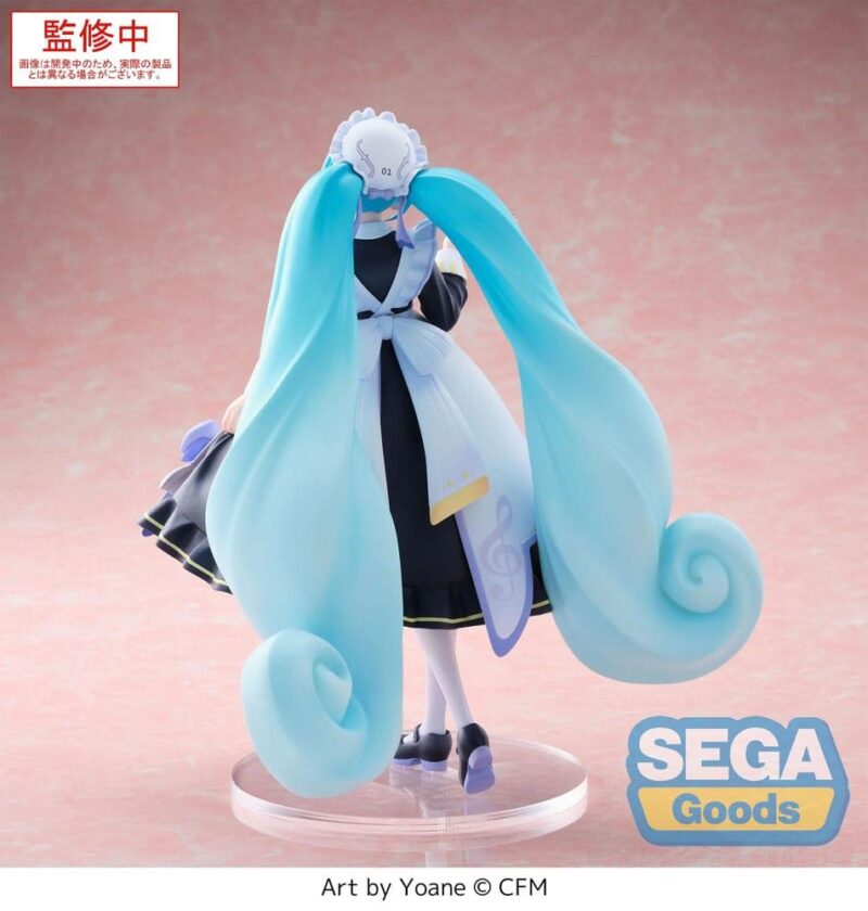HATSUNE MIKU - Hatsune Miku "Classical Maid" - Figurine Luminasta 21cm – Image 2