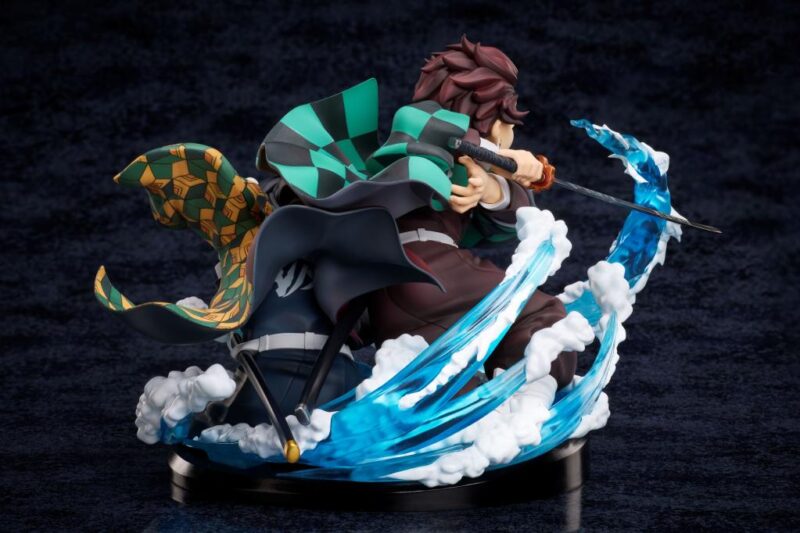 DEMON SLAYER - Tanjiro & Giyuu - Statuette 13cm – Image 4