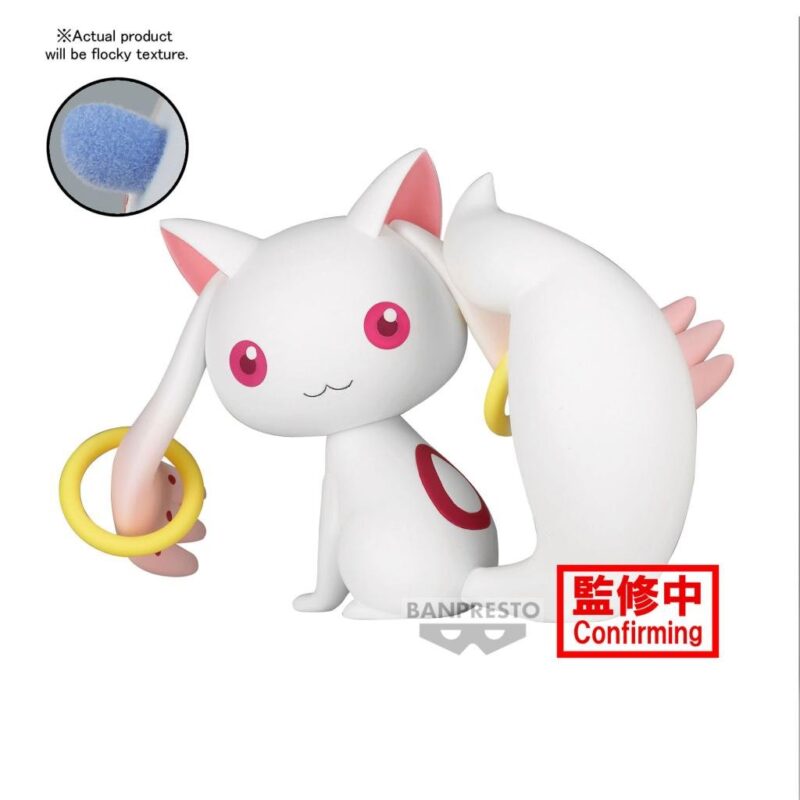 PUELLA MAGICA MOVIE REBELLION - Kyubey - Figurine Fluffy Puffy 12cm