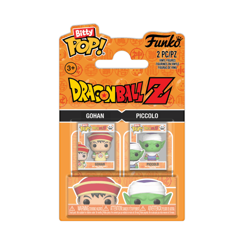 DRAGON BALL Z - Bitty Pop 2 Pack 2.5cm - Gohan & Piccolo