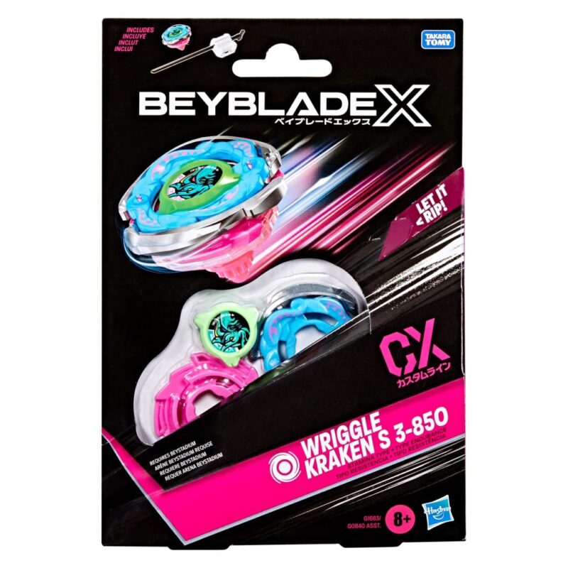 BEYBLADE X - Wriggle Kraken S 3-85O CX Starter Pack – Image 3