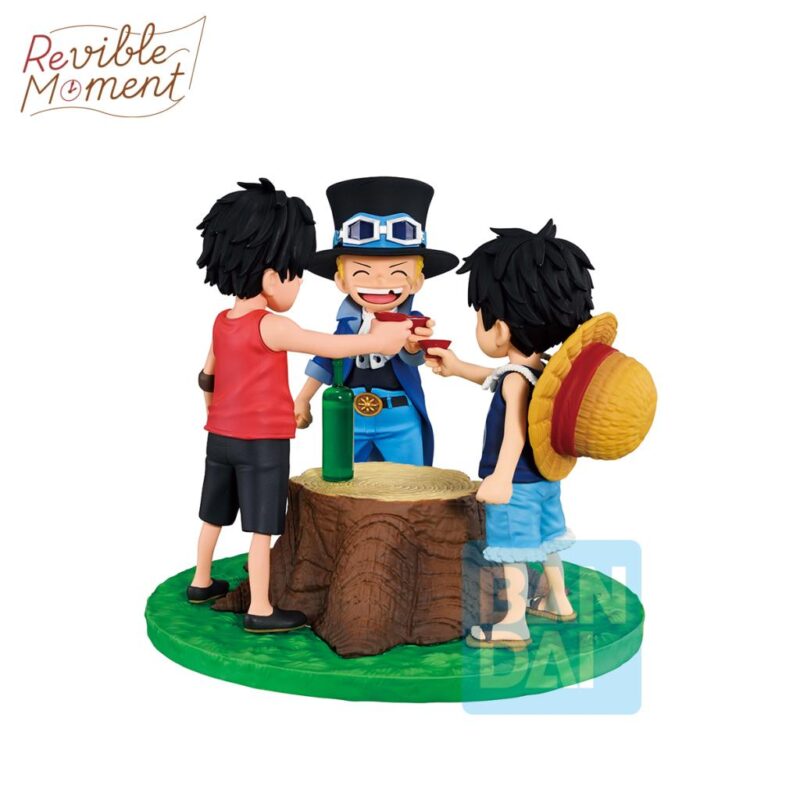 ONE PIECE - Ace & Sabo & Luffy - Figurine Dramatic Memories 10cm – Image 2