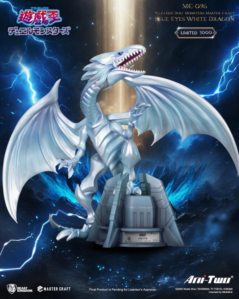 YU-GI-OH - Dragon Blanc Aux Yeux Bleus - Statuette Master Craft 37cm