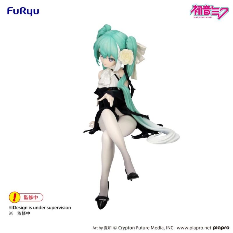 HATSUNE MIKU - Flower Fairy White Rose - Statuette Noodle Stopper 14cm – Image 2