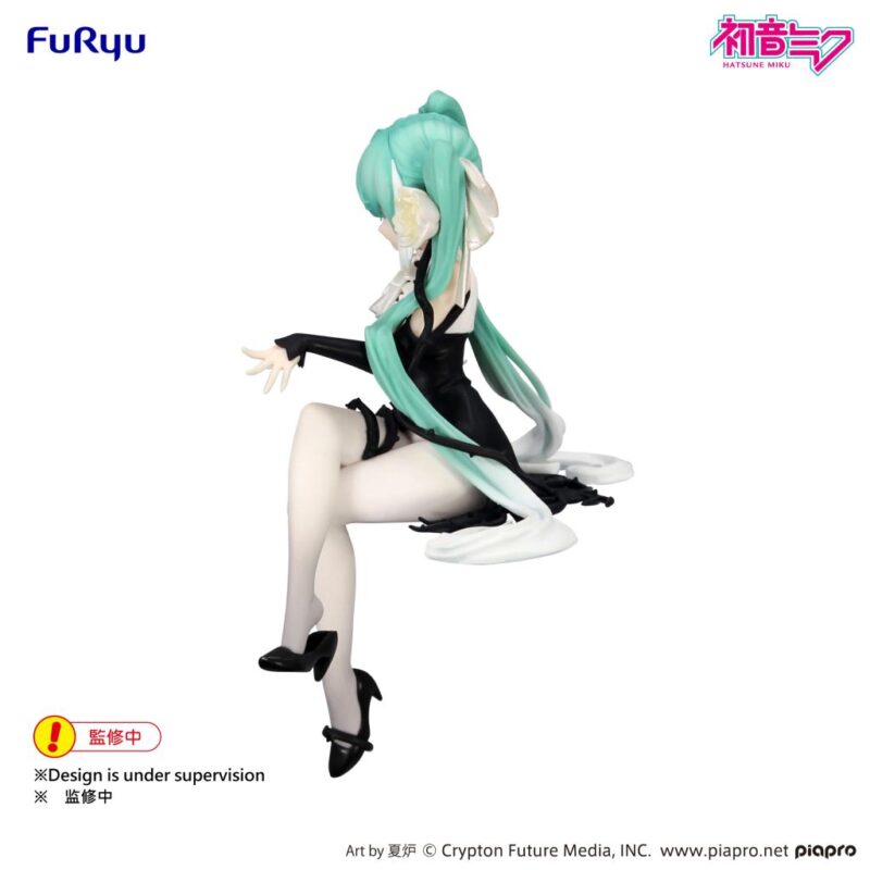 HATSUNE MIKU - Flower Fairy White Rose - Statuette Noodle Stopper 14cm – Image 3