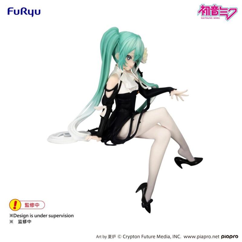 HATSUNE MIKU - Flower Fairy White Rose - Statuette Noodle Stopper 14cm – Image 4